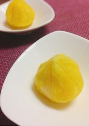 りんごとさつまいものきんとん-レシピのメイン写真