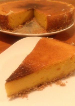 ベイクド パンプキンチーズケーキ-レシピのメイン写真