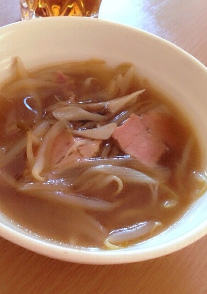 めんどくさがりやの舞茸ともやしのスープ-レシピのメイン写真