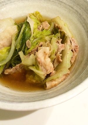 旬の白菜と豚肉のとろとろ柔らかうま煮-レシピのメイン写真