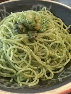 簡単☆海鮮大葉ジェノベーゼパスタ-レシピのメイン写真