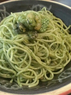 簡単☆海鮮大葉ジェノベーゼパスタ-レシピのメイン写真