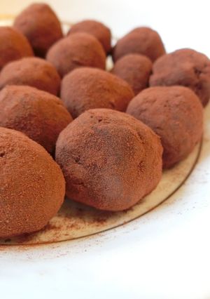 ココアで簡単・手作りの生チョコもどき-レシピのメイン写真