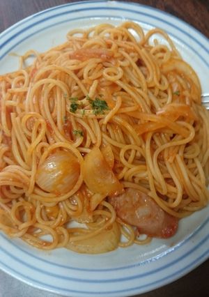 ナポリタンスパゲッティ-レシピのメイン写真