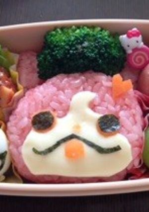 簡単に✩ジバニャン&ウィスパー弁当♪♪-レシピのメイン写真