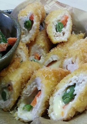 野菜の肉巻き～ささみチーズカツ～-レシピのメイン写真
