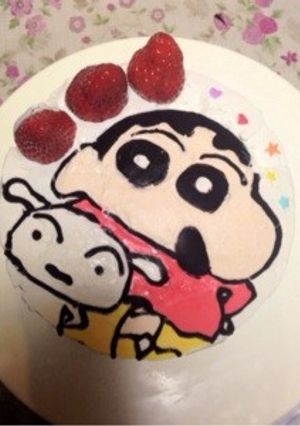 キャラケーキ☆クレヨンしんちゃん-レシピのメイン写真