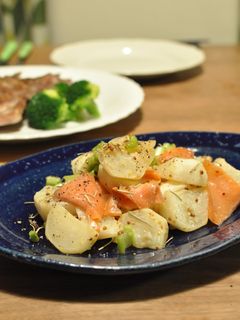 焼きかぶとサーモンのマリネ-レシピのメイン写真