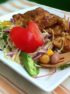 豚肉のカレー風味焼肉!-レシピのメイン写真