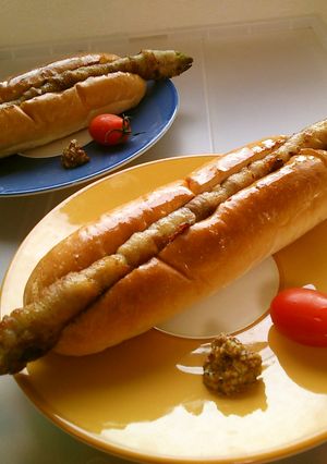 アスパラ肉巻きドッグ-レシピのメイン写真