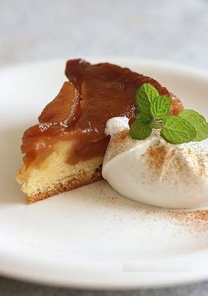 キャラメルりんごのケーキ-レシピのメイン写真