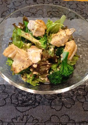 鶏肉サラダ-レシピのメイン写真