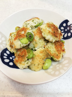枝豆とはんぺんの一口焼き-レシピのメイン写真