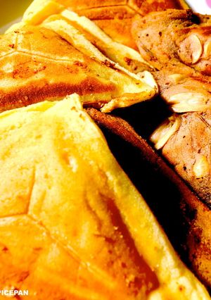 バターケーキ（サンドイッチトースター）-レシピのメイン写真