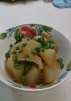 簡単♪大根と油揚げの薄味煮物❤-レシピのメイン写真