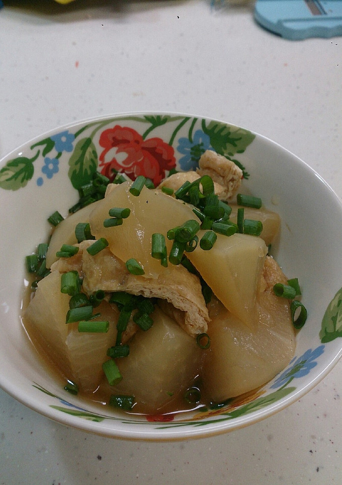 簡単♪大根と油揚げの薄味煮物❤-レシピのメイン写真
