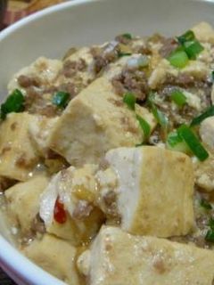 さっぱり和風麻婆豆腐♪-レシピのメイン写真