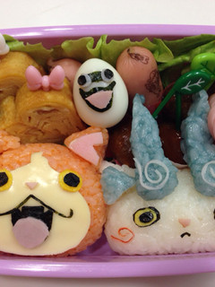妖怪ウォッチ☆キャラ弁-レシピのメイン写真