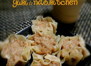☆お肉たっぷり激旨！餃子の皮で大粒焼売☆-レシピのメイン写真