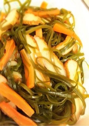切り昆布とさつま揚げの煮物-レシピのメイン写真