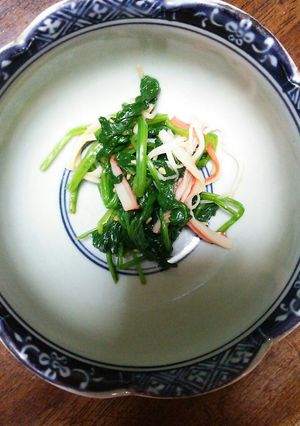 簡単ほうれん草ナムル-レシピのメイン写真