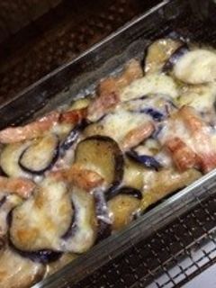ナスとベーコンのクリーミーチーズ焼き☆-レシピのメイン写真