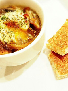朝食・ランチに♡きのこのスープココット♪-レシピのメイン写真