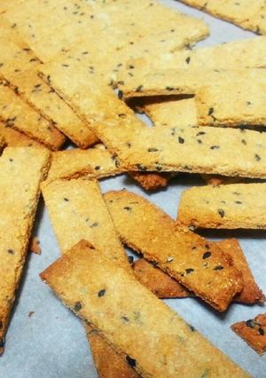 簡単♪ゴマとおからのクッキー-レシピのメイン写真