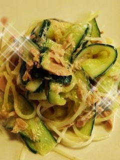 きゅうり&ツナの冷製パスタ-レシピのメイン写真