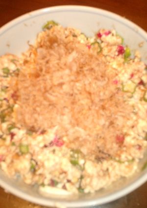 豆腐としば漬けとオクラのサラダ-レシピのメイン写真