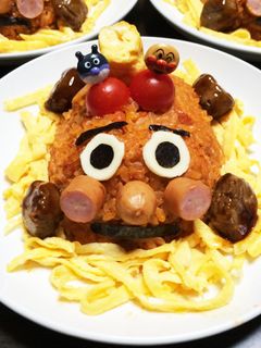 アンパンマン号☆オムライス-レシピのメイン写真