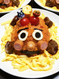 アンパンマン号☆オムライス-レシピのメイン写真