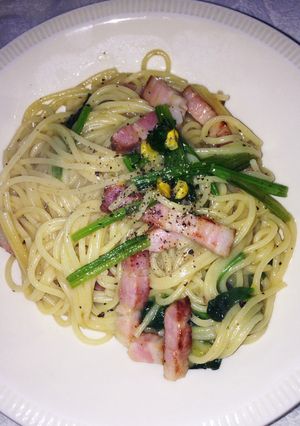 コーンポタージュで作るパスタ-レシピのメイン写真
