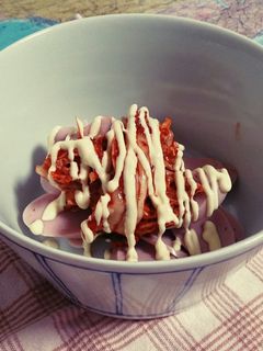 超簡単!魚肉ソーセージとキムチのおつまみ-レシピのメイン写真