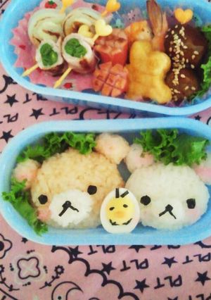 リラックマ キャラ弁-レシピのメイン写真