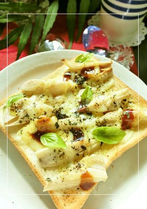 蓮根のデミグラマヨチーズトースト-レシピのメイン写真