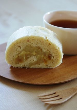 さつま芋と柚子のロールケーキ-レシピのメイン写真