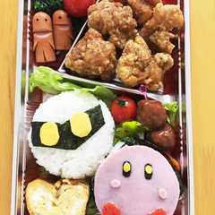 รูปของ 星のカービィー弁当 運動会や遠足に！