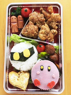 星のカービィー弁当 運動会や遠足に!-レシピのメイン写真