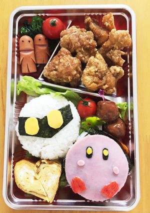 星のカービィー弁当 運動会や遠足に！-レシピのメイン写真