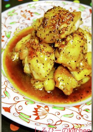 鮮烈！若鶏のうまいうまい焼き黒胡椒味！-レシピのメイン写真