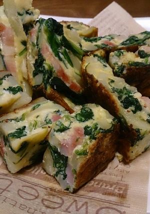 フライドポテトのスパニッシュオムレツ-レシピのメイン写真