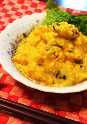 思い出のかぼちゃサラダ-レシピのメイン写真