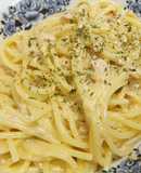 フライパンひとつでツナマヨエッグパスタ