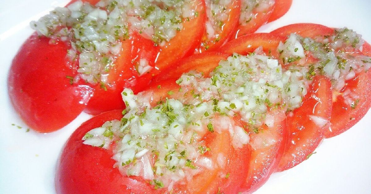 フレンチドレッシングで♥トマトのサラダ by JIROrinrin