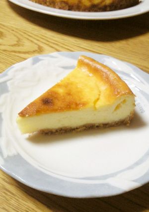 我が家のベイクドチーズケーキ-レシピのメイン写真