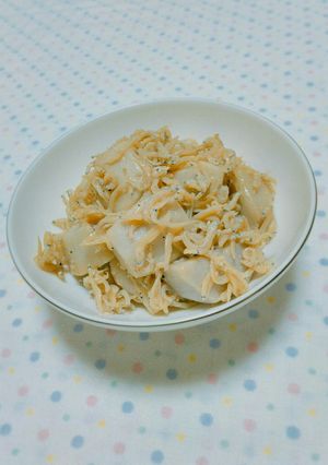 〖里芋とちりめんじゃこの炒め煮〗-レシピのメイン写真