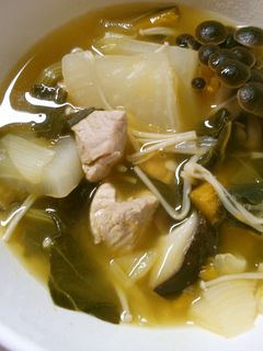 きのこと 野菜 豚肉の 中華煮込み-レシピのメイン写真