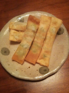 おつまみ、お弁当にも♪枝豆巻き巻き揚げ-レシピのメイン写真