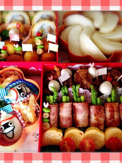 運動会キャラ弁 妖怪ウォッチ ウィスパー-レシピのメイン写真